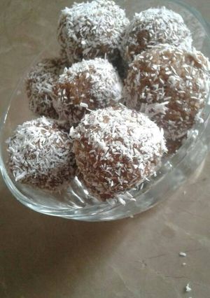 صورة لوصفة راس العبد (كرات الشوكلا)