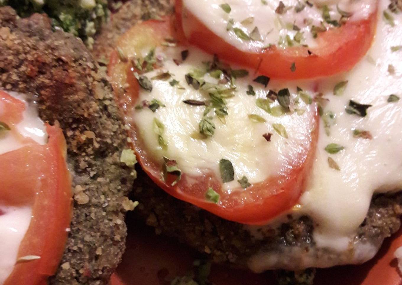 Hamburguesas vegetarianas a la napolitana (Riquísimas!)