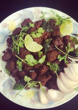 A picture of Crispy Mutton Kabab.