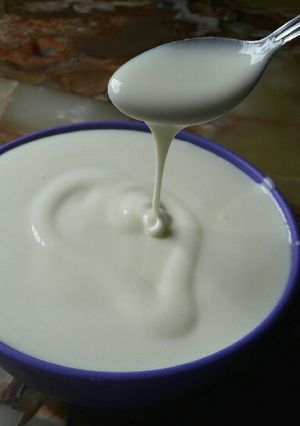 Una foto de Leche condensada casera☄