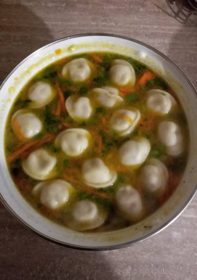 Супчик с пельменями