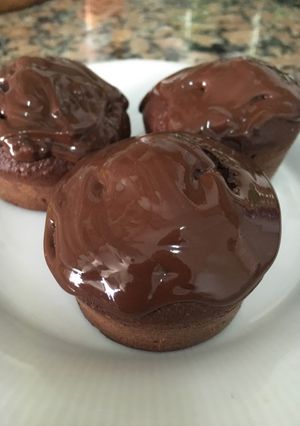 Una foto de Muffins de chocolate