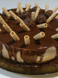 Una foto de Tarta de capuchino y queso mascarpone