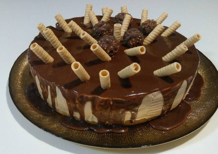 Tarta de capuchino y queso mascarpone