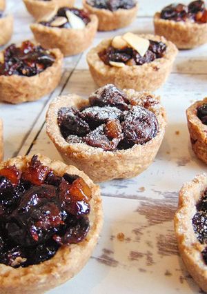 A picture of Mini Sour Cherry Mince Pies.