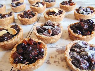 Mini Sour Cherry Mince Pies