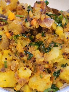 A picture of Leftover Potato Masala.