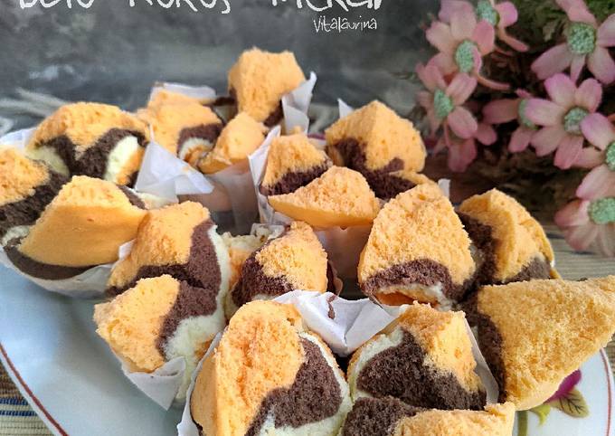 Anti Ribet, Bikin Bolu Kukus Mekar Nemo (tanpa air soda) Wajib Dicoba