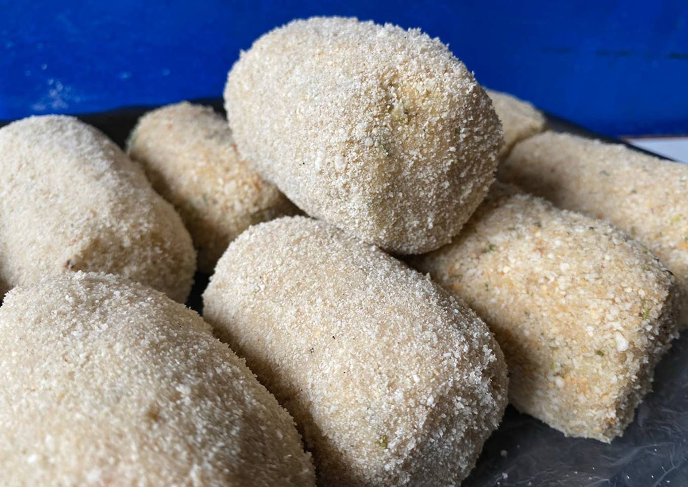 Croquetas de papa y queso