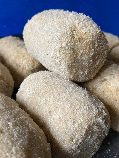 Una foto de Croquetas de papa y queso
