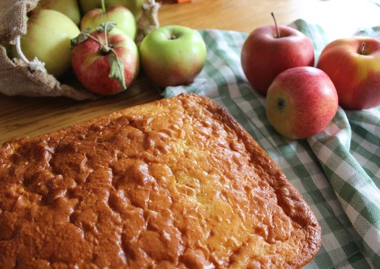 Clafoutis aux pommes léger