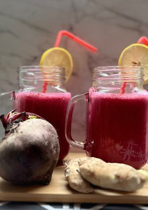 Foto resep Jus Bit Apel Pir Jahe (14)