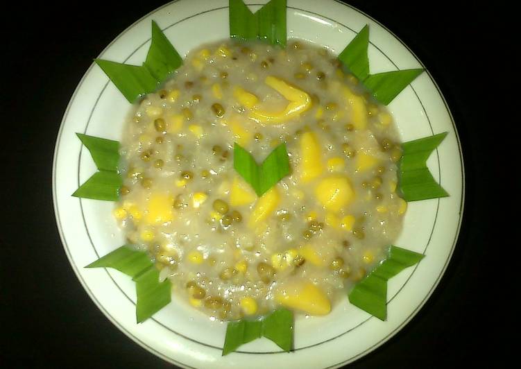 Bahan Bubur Kacang Hijau, Ketan dan Jagung Manis | Cara Membuat Bubur Kacang Hijau, Ketan dan Jagung Manis Yang Lezat Sekali