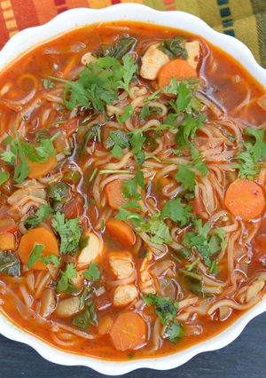 A picture of Thukpa Recipe.