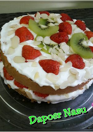 Foto resep Sponge Pancake Fruit