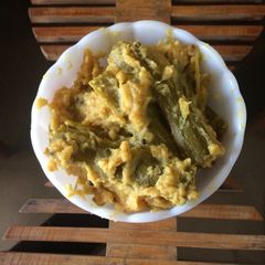 A picture of Drumstick curry.