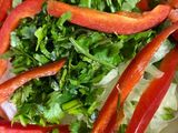 Ensalada de tomates a mi estilo