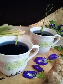 Foto resep Wedang jahe sereh telang