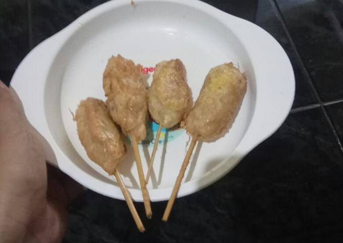 MPASI sempol ayam tinggi lemak padat protein