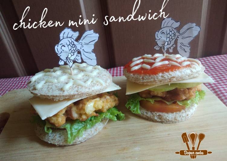 Chicken mini sandwich