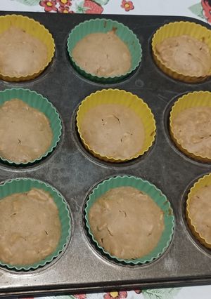 Una foto de Muffins de manzana