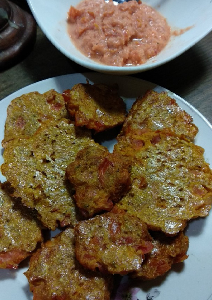 Una foto de Croquetas de zanahoria y tomate