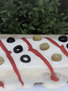 Una foto de Pastel frío de atún