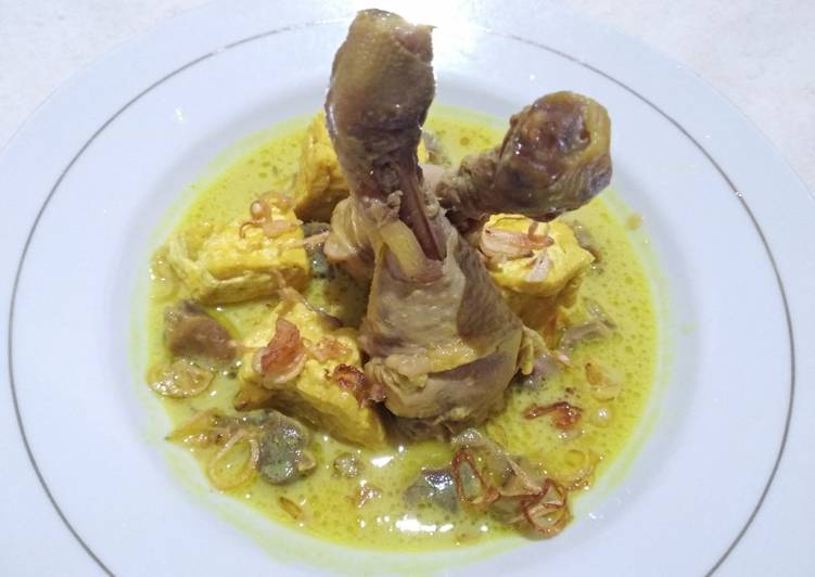 15. Opor Ayam Tahu Ampela