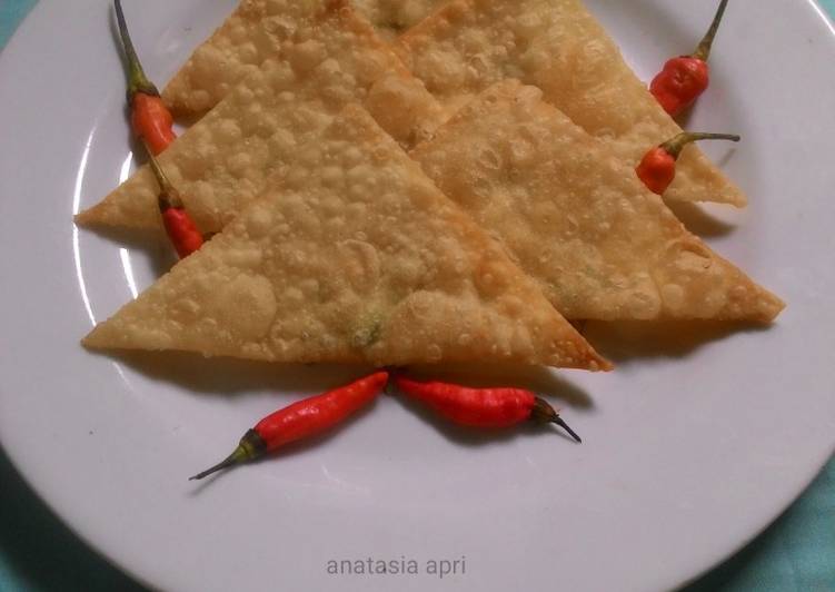 Resep Martabak Tahu Kulit Pangsit Sederhana