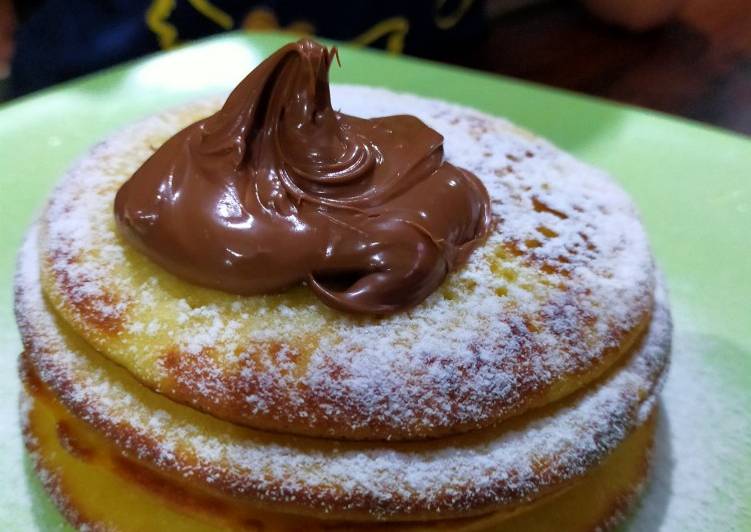 Cara Untuk Memasak Simple Pancake, Lezat!!