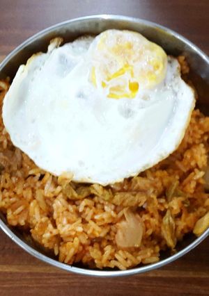 Foto resep Kimchi fried rice