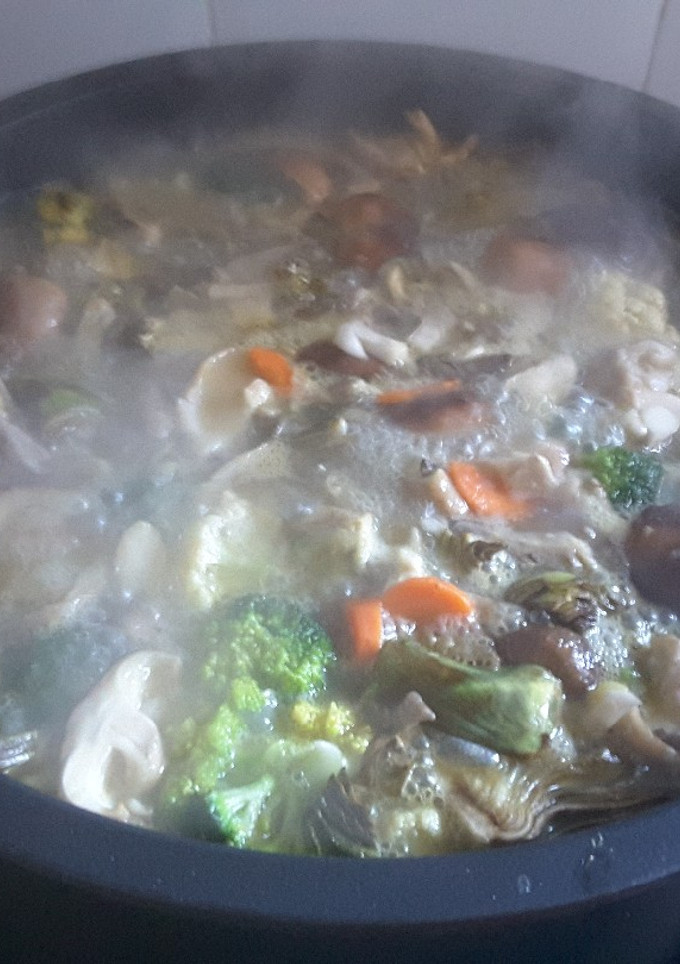 Una foto de Arroz con verduras