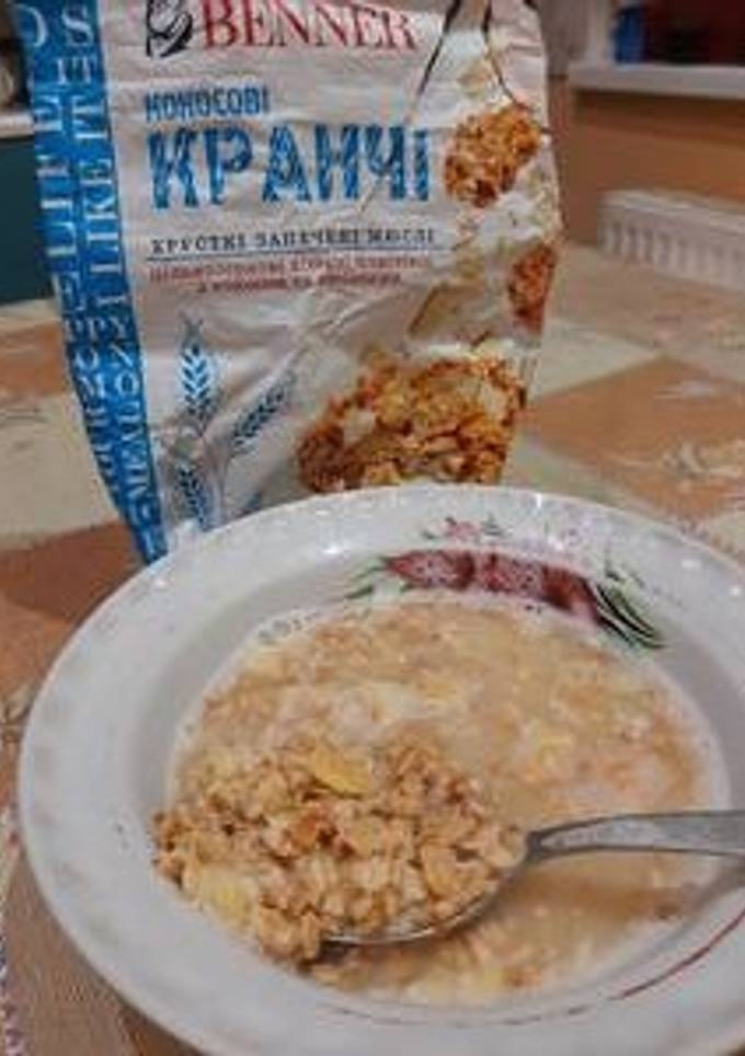 Хрусткі запечені мюслі