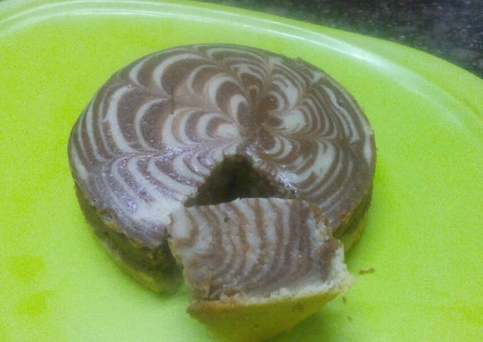 Zebra cake in tandoor