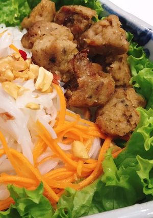 Hình của món Bún trộn.