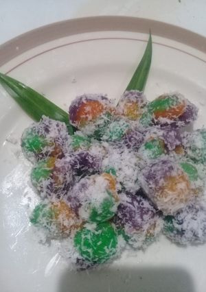 Foto resep Bola -Bola singkong pelangi