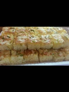 صورة لوصفة بسبوسه