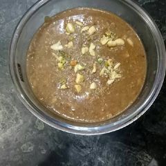 A picture of Dry fruits halwa.