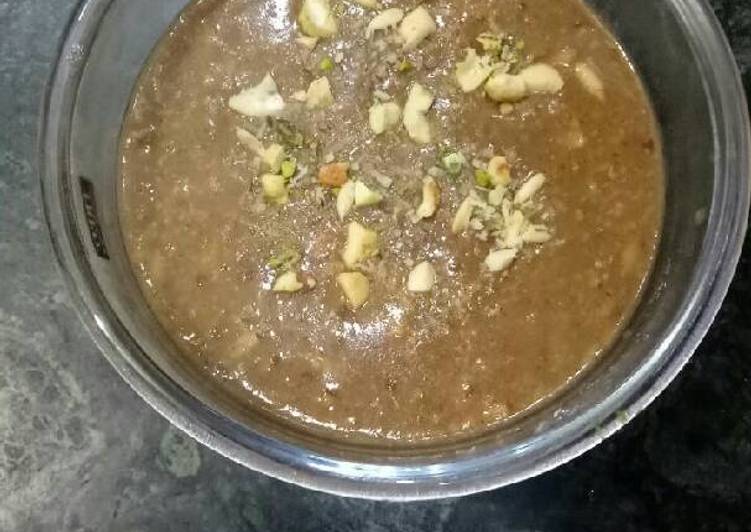 Recipe of Favorite Dry fruits halwa