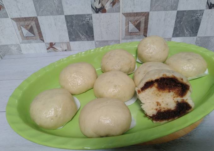 Resep Bakpao Isi Inti Kelapa Oleh Rina Ummi Kayra Faraz Cookpad