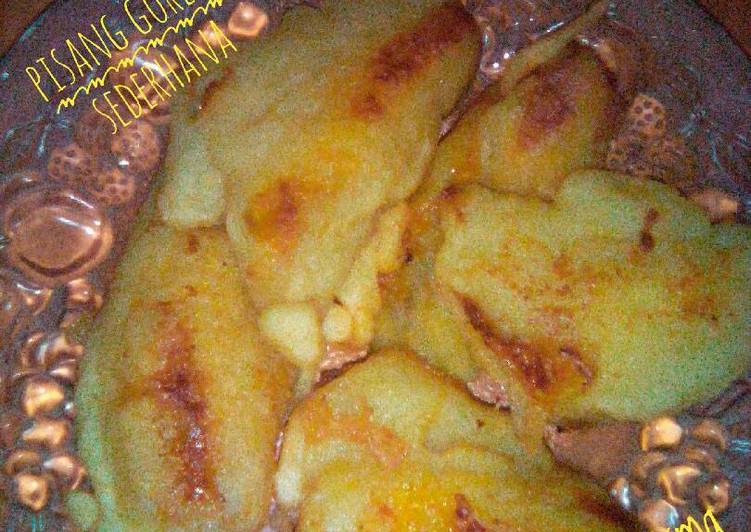 Pisang Goreng Sederhana