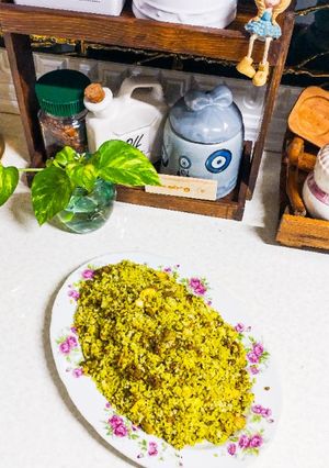 عکسی از دستور باقالی پلو با گوشت چرخ کرده