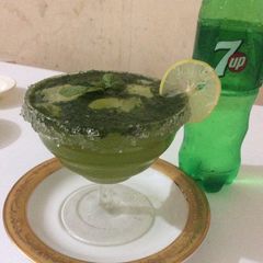 A picture of Mint margarita for guests.