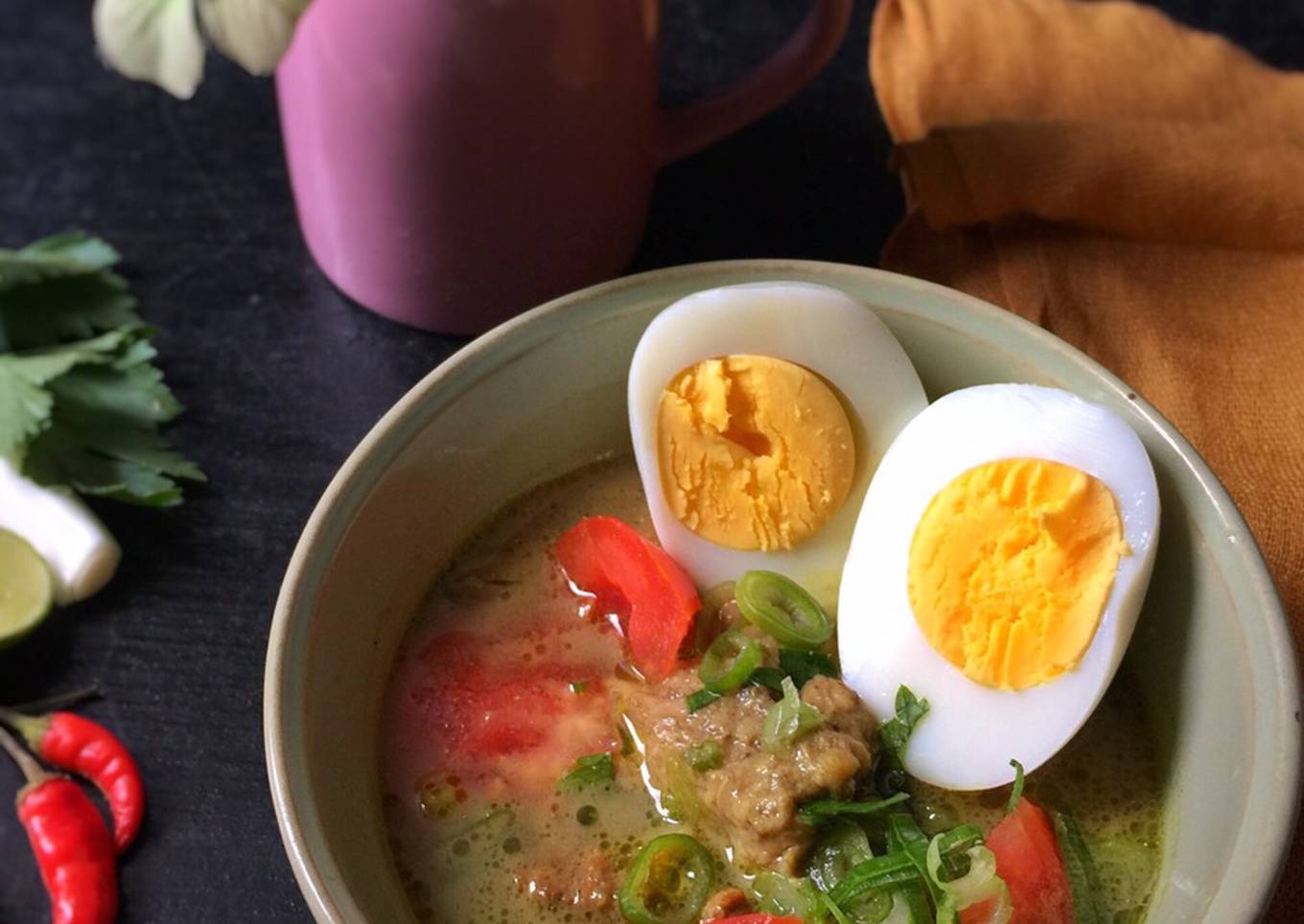 Soto Daging Bumbu Rempah khas Melayu