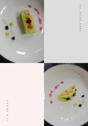 Foto resep Es Teller Cake (tepung ketan) Gluten Free