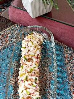 عکسی از دستور 🍪شیرینی رینگ پسته ای نوروز1401🍪