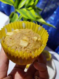 Una foto de Muffins saludables de manzana sin gluten y sin azúcar