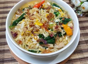 Foto resep Bakmi Godog Jawa (Tips agar mie tidak nyerap banyak air)