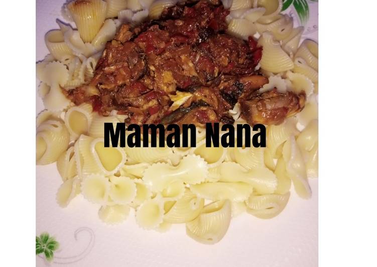 Easiest Way to Prepare Speedy Macaroni and fish soup