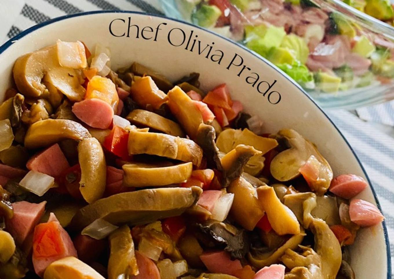 Ensalada de champiñón